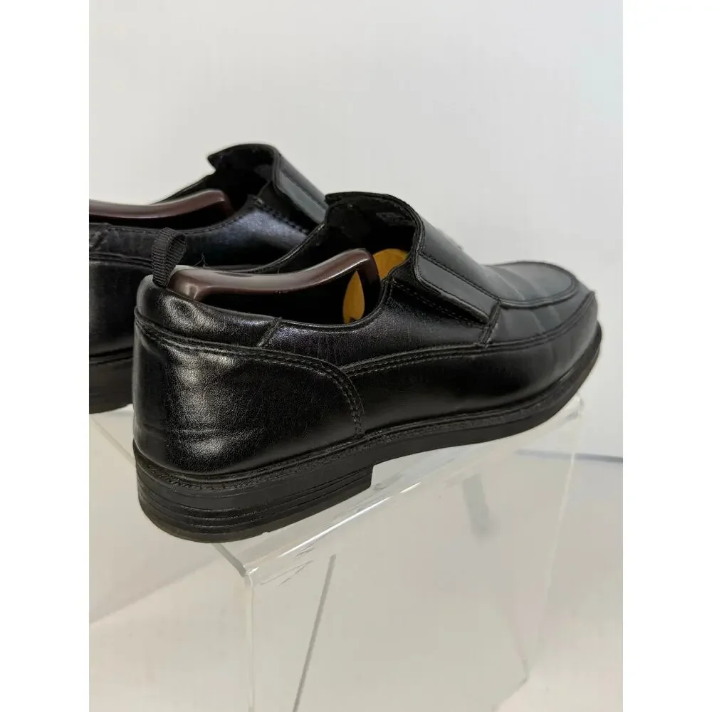 Wonder Nation Kids Slip On Dress Shoes Black Size 6 Church Wedding Communion